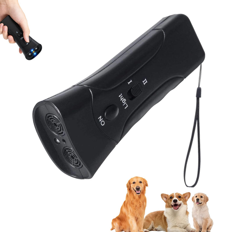 Anti Barking Device for Dogs, Ultrasonic Dog Bark Deterrent & Trainer - Stop Excessive Barking, Pet Training Tool with LED Light, Sonic Emitter for Puppies & Dogs Behavior Training