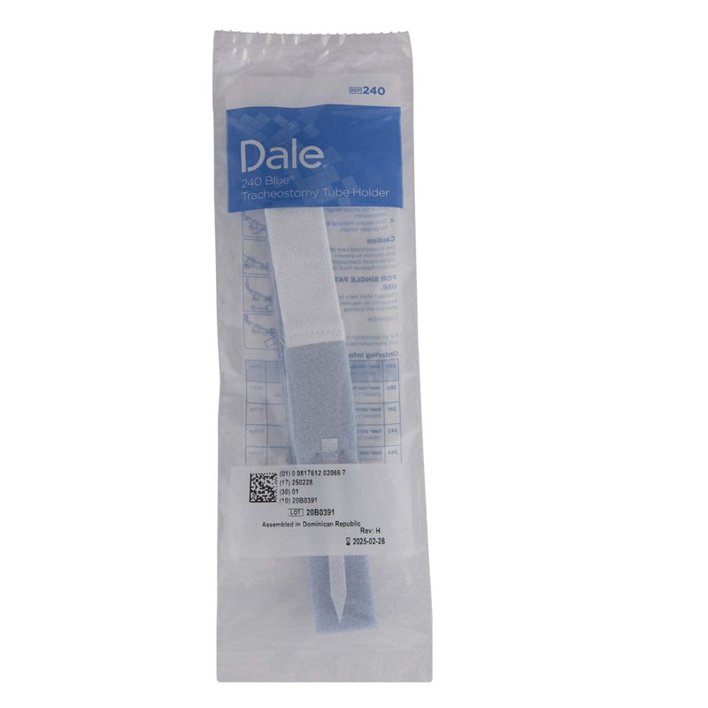 PT# -240 PT# # 240- Tube Holder Tracheostomy Dale Blue Adult One Size Fits Most 10/Bx by, Dale Medical Products Inc by Beststores - BeesActive Australia
