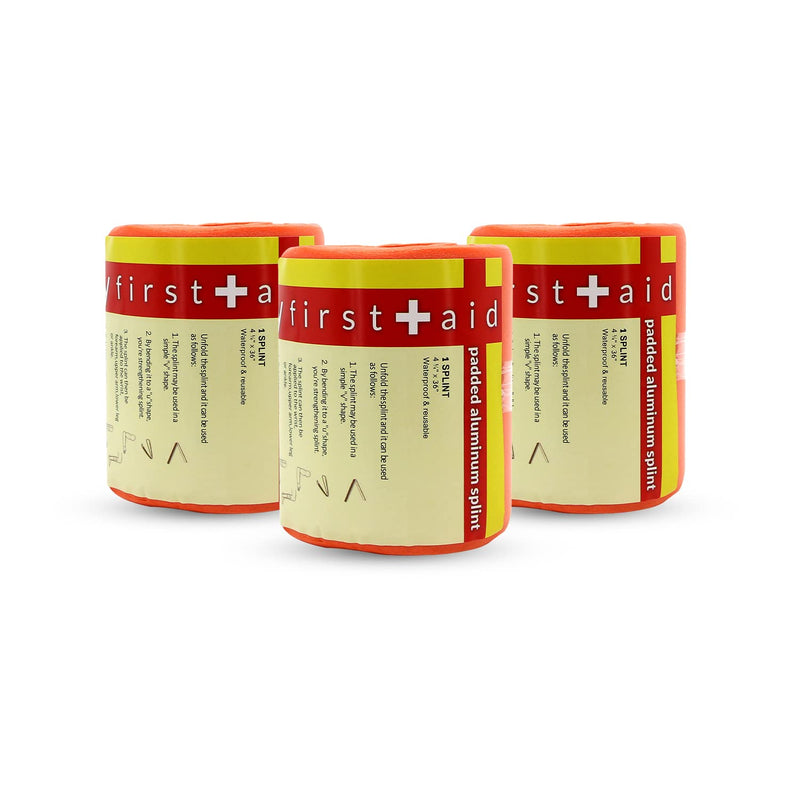 Ever Ready First Aid Universal Aluminum Splint, 36 Inch Rolled – 3 Pack One Size - BeesActive Australia