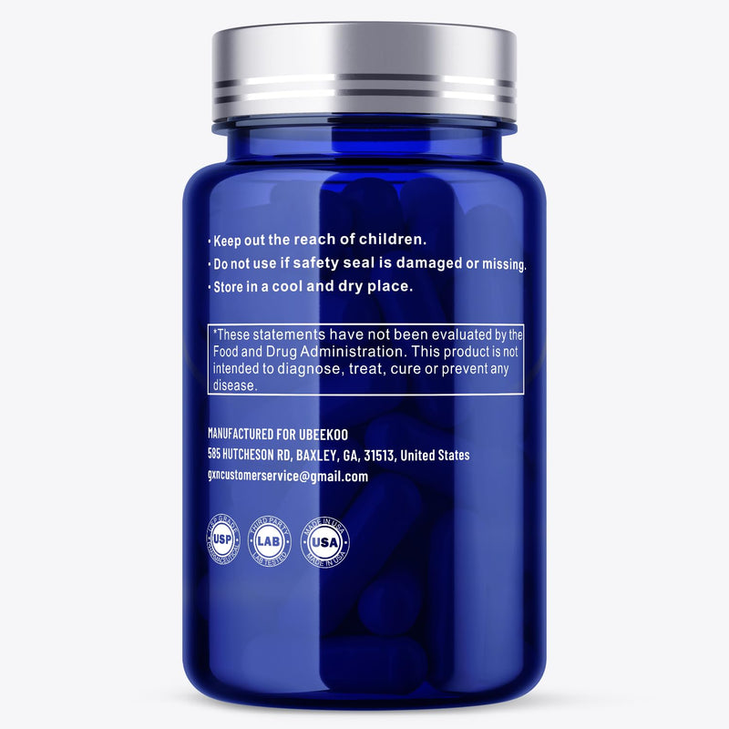 Methylene Blue Capsules, 30mg Pharma Grade, 60 Vegan Capsules | 30mg Pharmaceutical Grade Methylene Blue with Vitamin C & Organic Cacao for Daily Wellness, Cellular & Cognitive Support