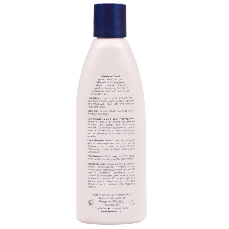Noodle & Boo 2 In 1 Newborn Hair & Body Wash Crème douce 8 Fl Oz (Pack of 1) - BeesActive Australia