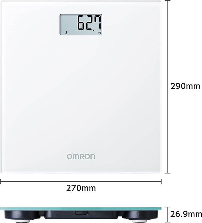 OMRON HN-300T2-JTW Personal Scale with Smartphone, White - BeesActive Australia