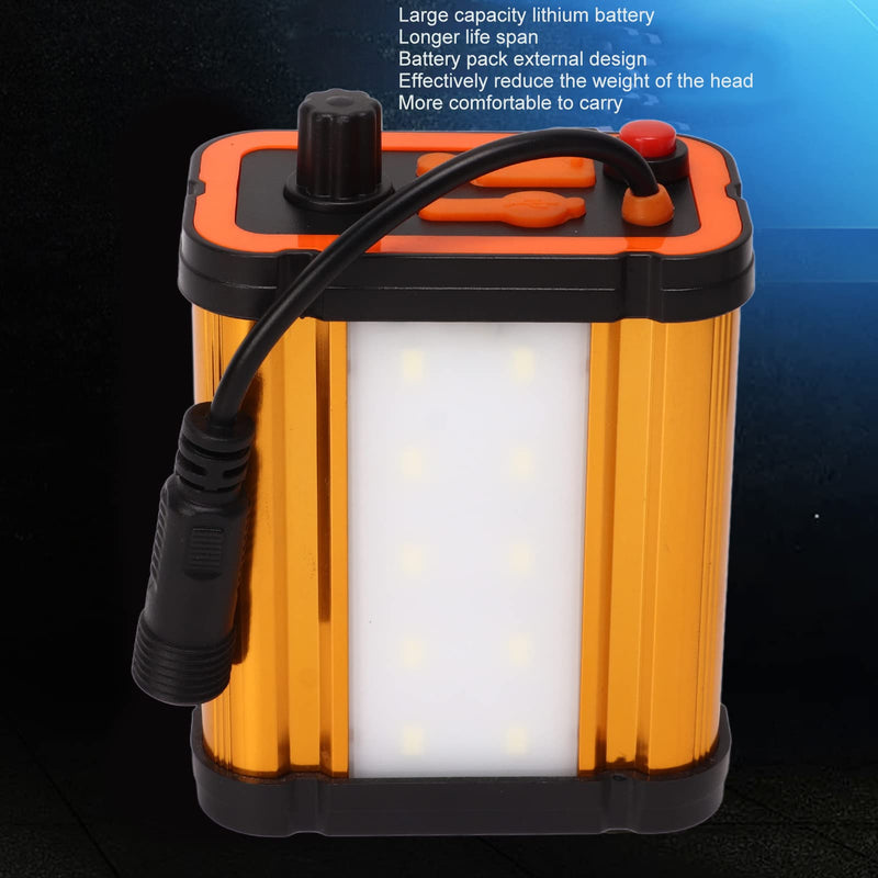 Mining Helmet Lamp Rechargeable Headlamp Industrial Safety Headlamp Waterproof Mining Headlamp for Miner, Construction Worker