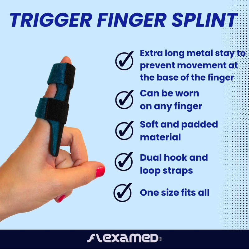 FlexaMed Trigger Finger Splint | Stenosing Tenosynovitis - BeesActive Australia