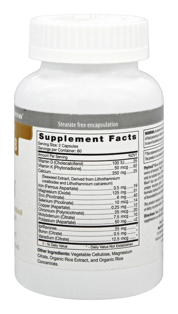 D'Adamo Personalized Nutrition - Phytocal B 120 vcaps