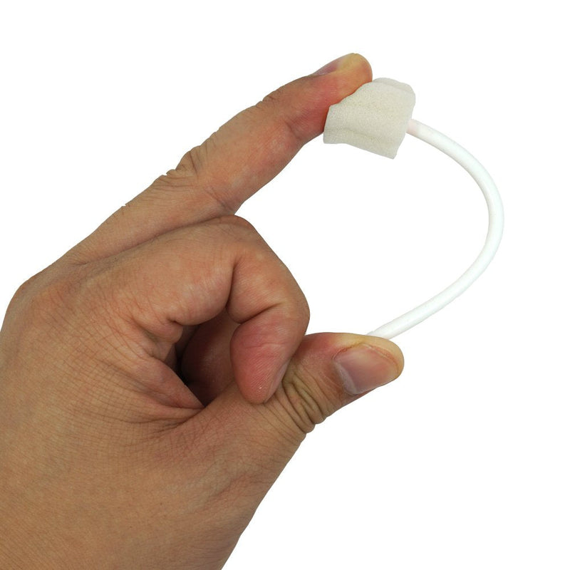 Oral Mouth Swabs Sponge- Untreated and Unflavored for Baby & Elderly Oral Cleaning White 150 Counts
