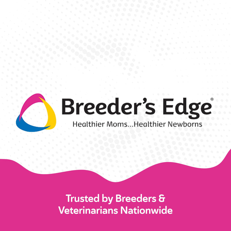 Breeder's Edge Oxy Momma Meat Chews, Postnatal Vitamin Supplement for Lactating Dogs & Cats, Provides Essential Nutrients & Herbs to Support Milk Production and Aid Mother's Recovery After Birth, 40ct | Postnatal Vitamin Supplement with Essential Nutri...