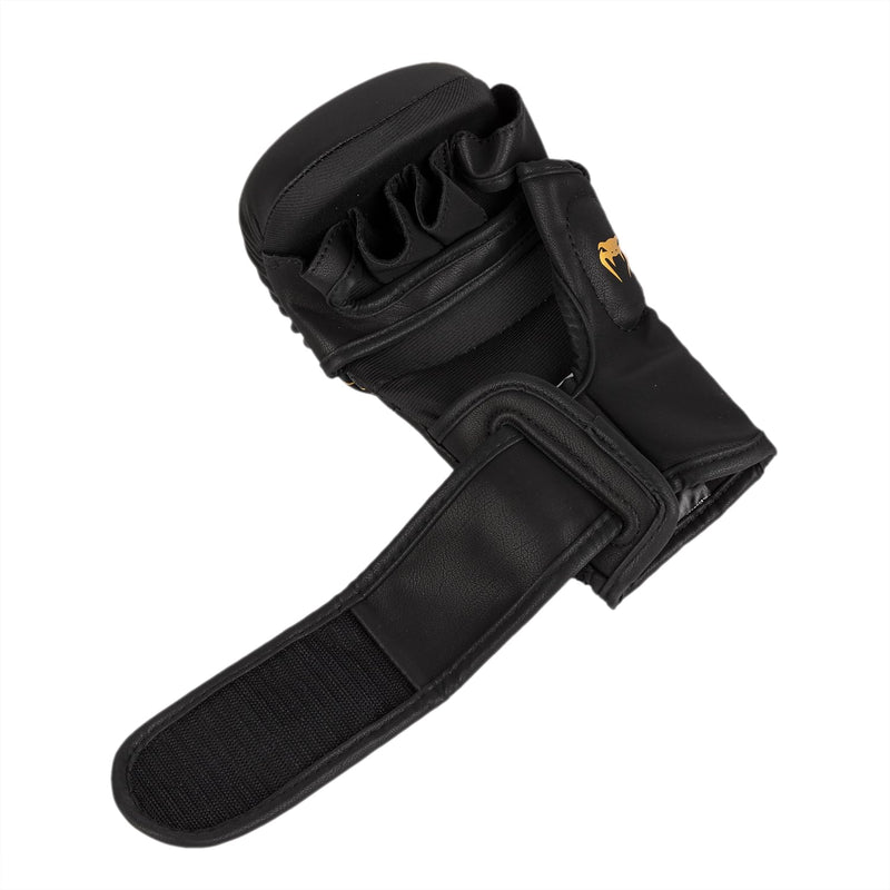 Venum Serpenti Sparring Gloves Black/Silver/Gold Large/X-Large - BeesActive Australia
