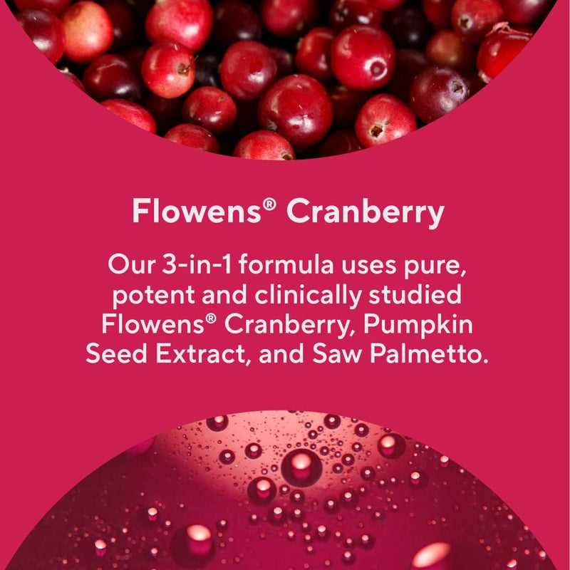 Premium Bladder Support Supplement – Bladder Control Supplement for Occasional Urinary Urgency, Frequency & Leakage – With Clinically Studied Cranberry, Pumpkin & Saw Palmetto - 60 Capsules