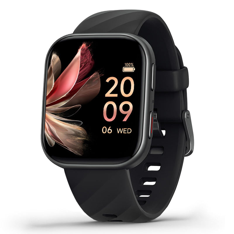FITVII Health & Fitness Tracker (Answer/Make Calls), Smart Watch with 24/7 Heart Rate and Blood Pressure, Sleep Tracking, Blood Oxygen Monitor, 120+ Sport Modes Activity Tracker for Women Men Black 1.85 - BeesActive Australia