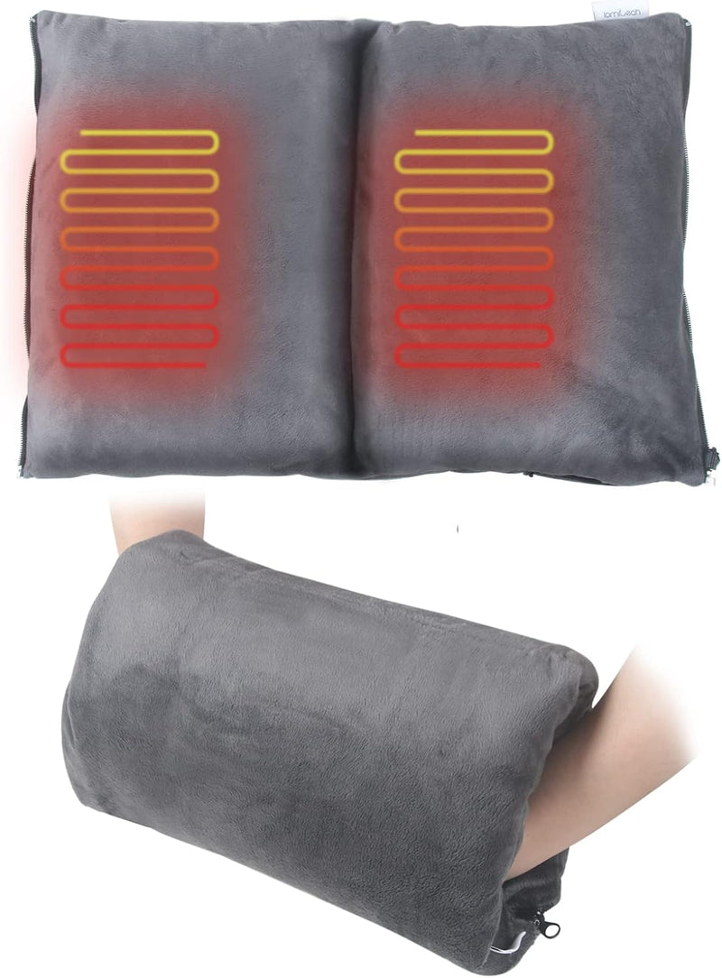 Electric Heated Pad Hand Warmer, Pocket Pouch Design Graphene Heating for Winter Outdoor Camping with 3 Levels Heat Setting,Portable USB Handwarmer Heater by Honwally(Power Bank not Included) - BeesActive Australia