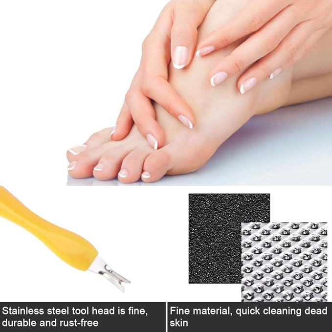 Foot Care, Convenient Lightweight Pedicure Kit, Practical Durability for Dead Skin of Feet - BeesActive Australia