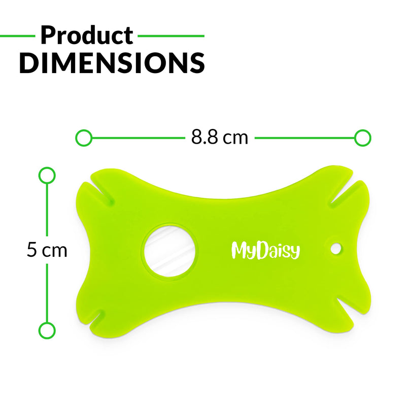 MYDAISY Tick Map with Magnifying Glass - Perfect for Removing Ticks - Ideal for Outdoor Activities Green - BeesActive Australia