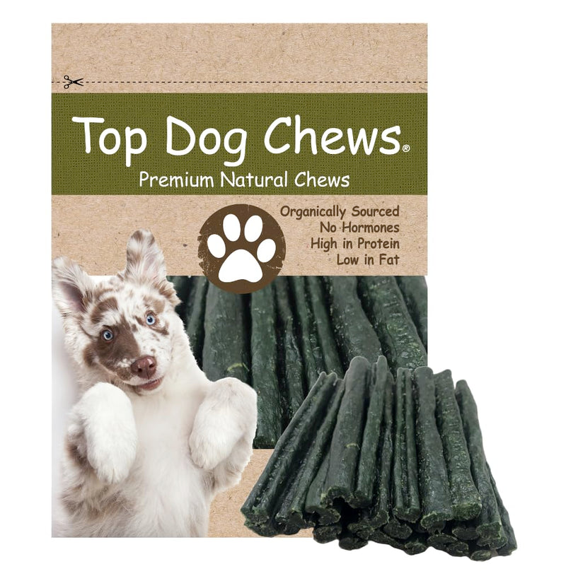 Top Dog Chews Dental Turkey Tendon Sticks for Dogs - 1 LB / 16 OZ, All-Natural USA-Made Treats for Dental Health & Stress Relief, Ideal for Puppy Training