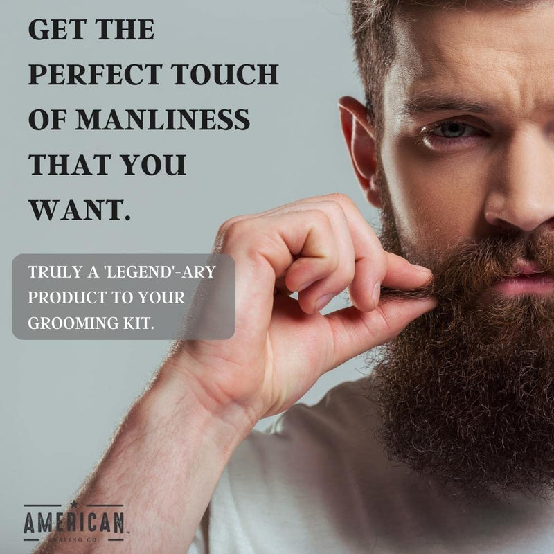 Pre-Shave Oil for Effortless, Smooth & Irritation-free Shave, For Men’s Skin Care Natural Handcrafted Blend Argan & Jojoba Oil, Protects Razor Burn, Premium Pre-Shave Oil by American Shaving Co - 2 Oz Original Scent