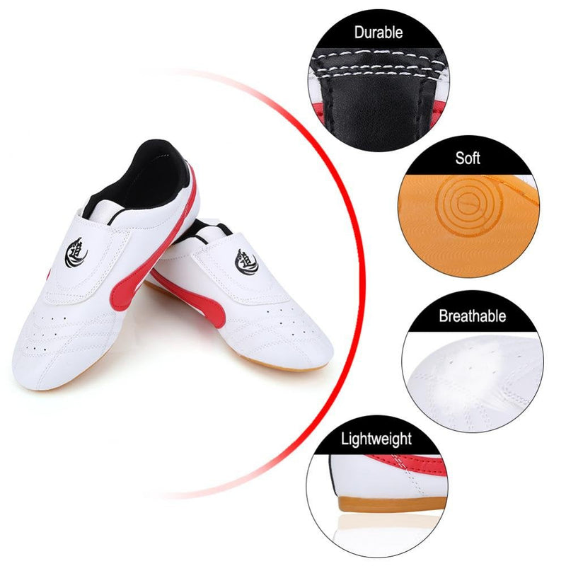 VGEBY1 Taekwondo Shoes, Unisex Wear Kung Fu Tai Chi Shoes for Children and Adults Sport Gym Accessory(38)