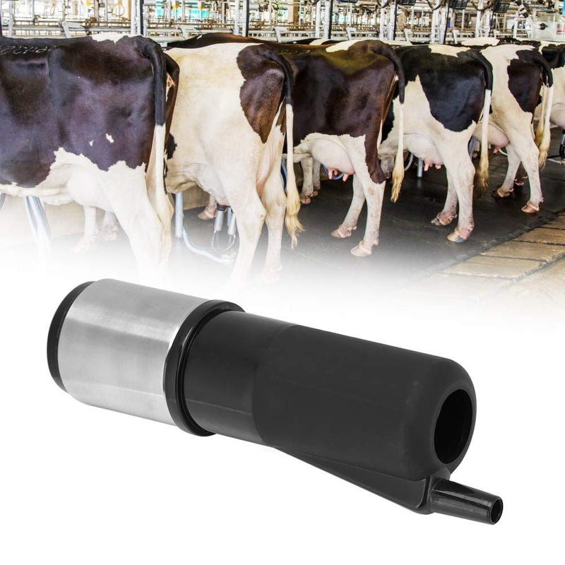 Stainless Steel Milk Pulse Controller , Milking hine , Milking Claw Cup Teat Milk Collecting Tool , Convenient for Cow Milk Cow (Black) , Milking hine , Stainless Steel Milk Pulse ControlMilk hin
