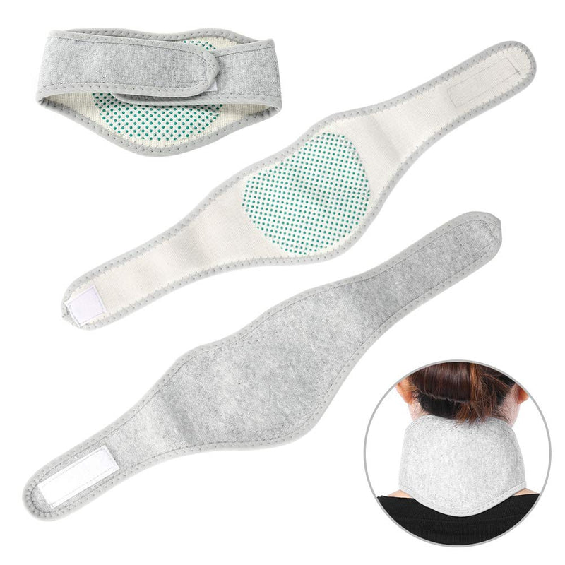 Cervical Collar Cervical Support Adjustable Neck Brace and Neck Brace Neck Support for Neck Pain Warming Neck Warmer with Tourmaline Magnets Self-Heating Adjustable Cervical Support