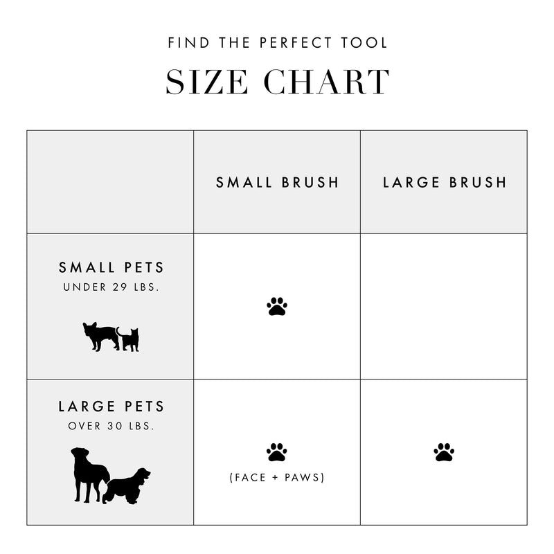 Tweezerman Dog and Cat Grooming Slicker Brush for Large Pets Black - BeesActive Australia