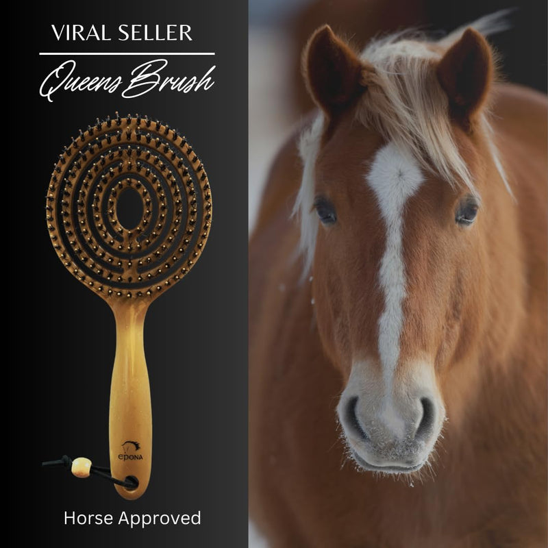 Epona The Queen's Brush Horse Grooming Tool - BeesActive Australia