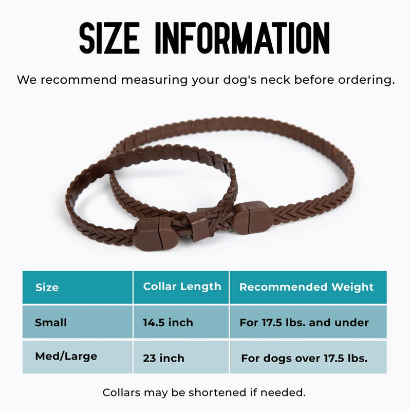 Hip + Joint Mobility Collar for Dogs with Glucosamine, Chondroitin, MSM, and More | Convenient & Easy | 30 Days of Continuous Support | Water Resistant (Med/Large) Medium/Large - PawsPlanet Australia