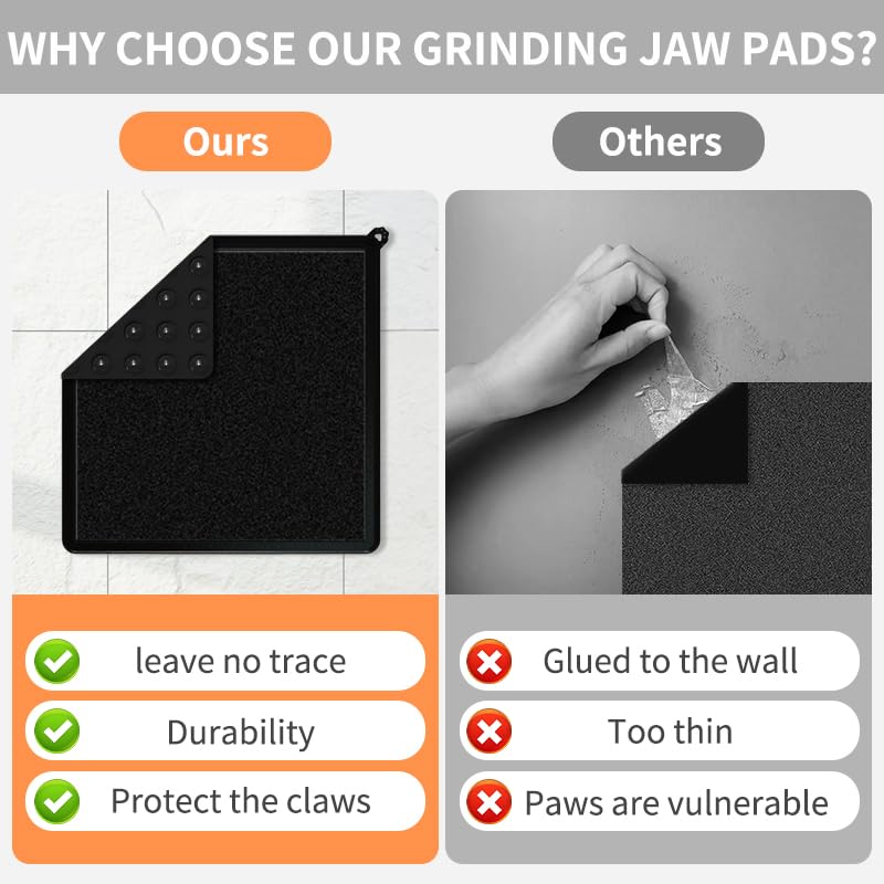 Silicone Pet Nail Care Pad Claw Scratch Board for Dog and Cat File Toy Replaceable Sandpaper to Shorten a Pet Nail - BeesActive Australia