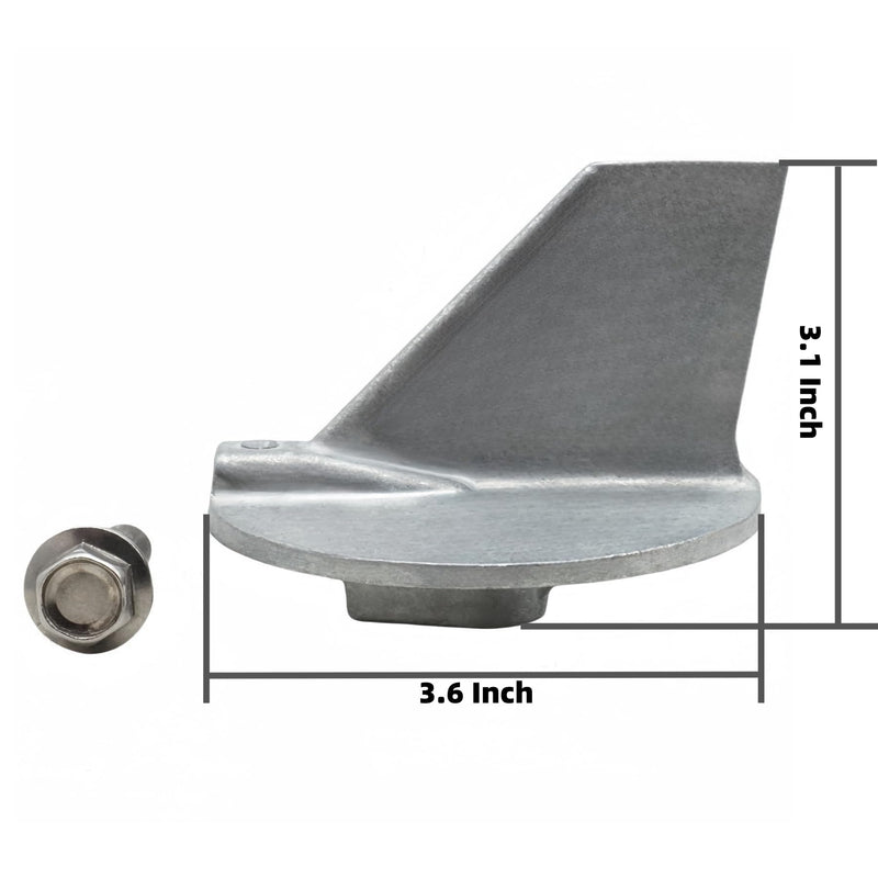 6E54537101 Trim Tab Anode for Yamaha 115-225 HP 2/4-stroke Outboard Motors Replace 6E5-45371-01 Sierra 18-6097 - BeesActive Australia