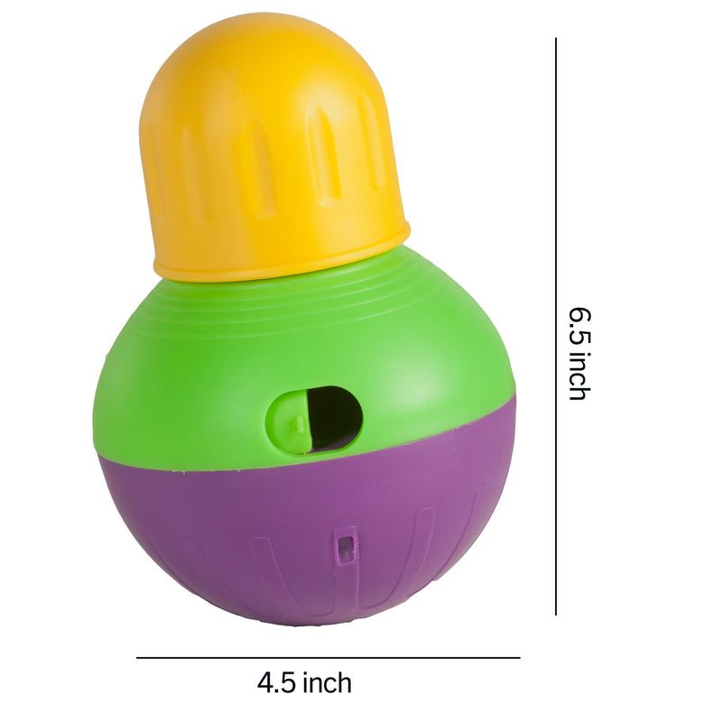 Starmark Treat Dispensing Bob-a-Lot Dog Toy, All Breed Sizes (Pack of 1) - BeesActive Australia