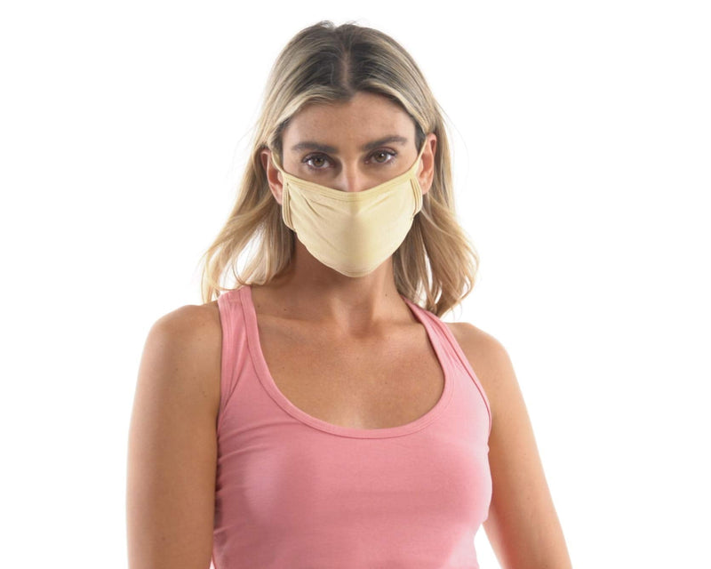 12 Pack Face Masks | Washable and Reusable | 2 Ply Cotton Spandex | Regular Size 12 Pack - Solid Colors - BeesActive Australia
