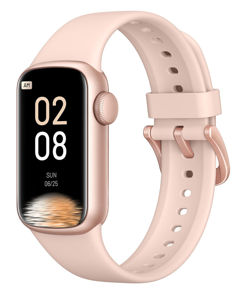 Fitness Tracker with Step Counter/Calories/Stopwatch, Activity Health Tracker with Blood Pressure Heart Rate Monitor, Sleep Tracker, 137+ Sport Modes, Pedometer Smart Watch, Gift for Women Men Pink