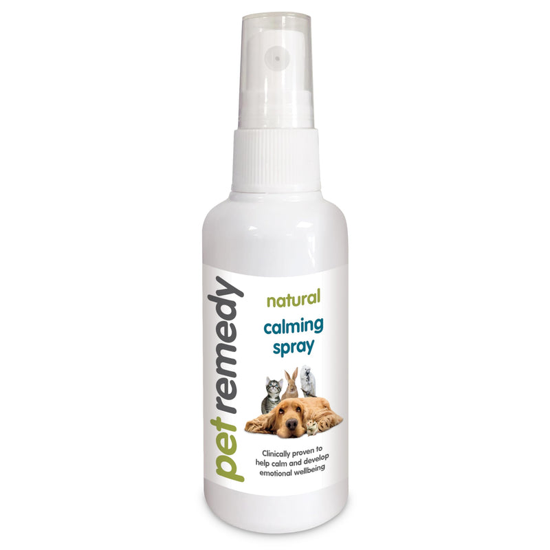 Pet Remedy Natural Calming for All Pets. Extra Value Starter Kit. 120 day diffuser, 75ml Calming Spray, 12 x Calming Wipes.