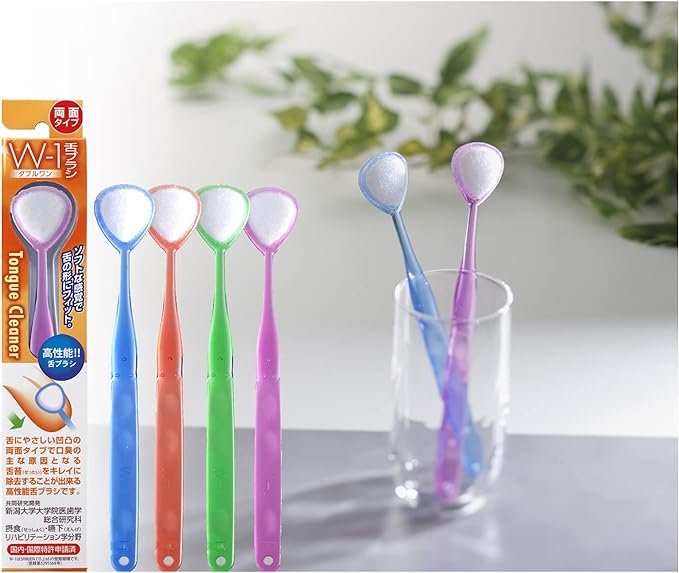 Tongue Brush, W-1, Short Type, Set of 2 - BeesActive Australia