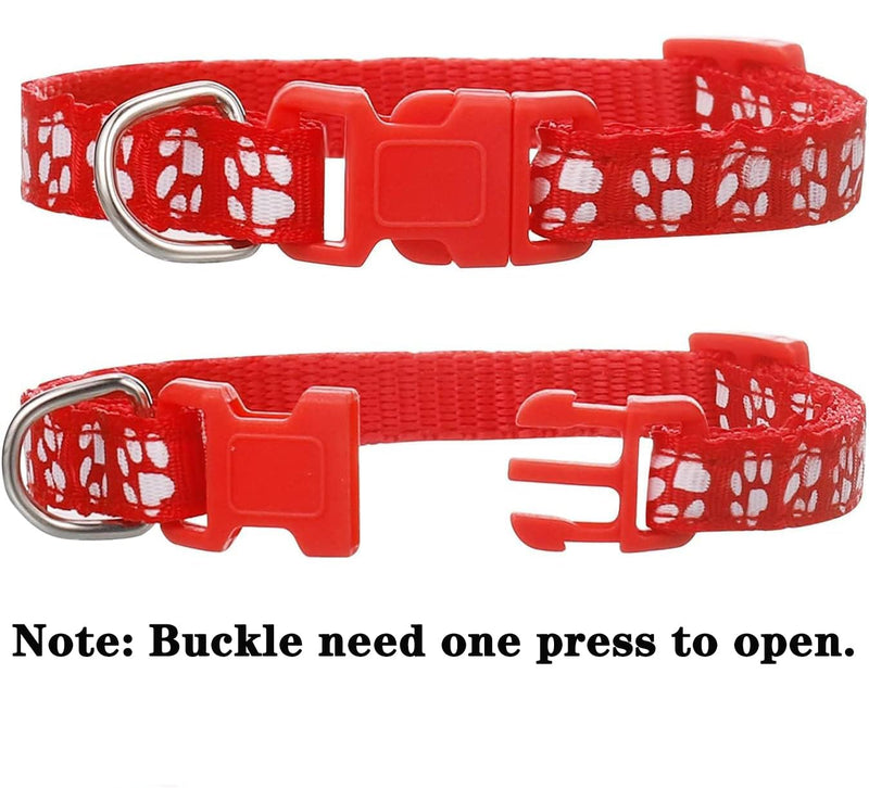 12 Pack Puppy Collars for Litter, Adjustable Puppy ID Collars Soft Nylon Whelping Collars for Newborn Litter Puppy Pets S - BeesActive Australia