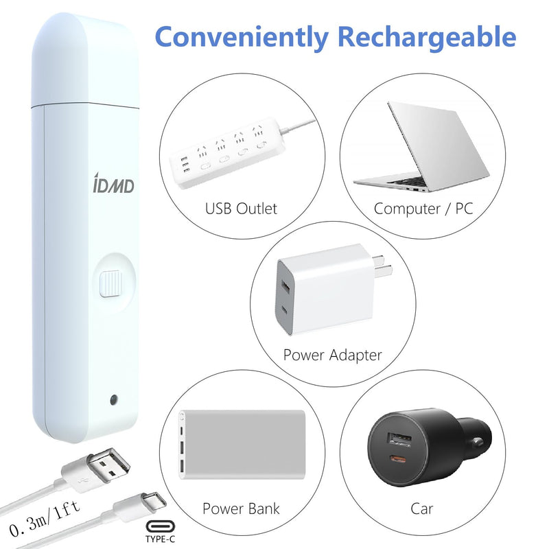 Dog nail grinder with light dog nail trimmer quiet 2-Speed Rechargeable Electric Pet Nail Grinder toenail file dog nail clippers for Large Medium Small Dogs & Cats Nail care grooming supplies kit Dog Nail Grinder+Charging Cable - BeesActive Australia