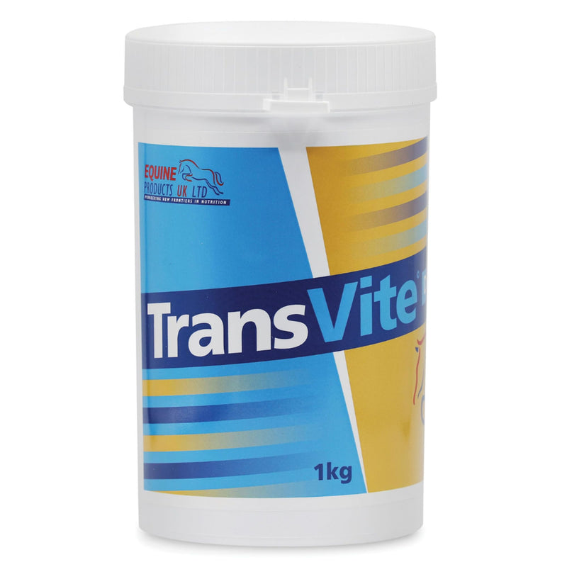 Equine Products Transvite Gut Balancer 1KG. Helps Promote And Maintain A Healthy Digestive System In All Animals. Improves Appetite