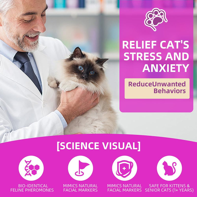 Cat Calming Spray Pink