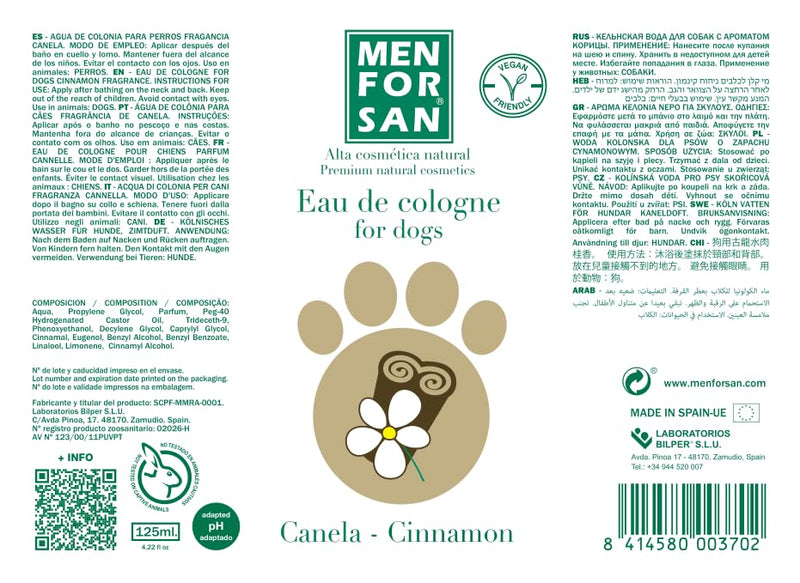 Parfum for Domestic Animals Menforsan Canelle (125 ml) - BeesActive Australia