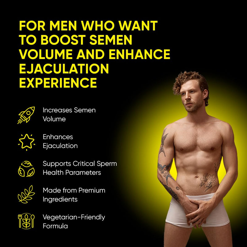 Men's Fertility & Vitality Support Gummies, Pineapple, Zinc & Vitamin C | Supports Fertility, Circulation, Immunity & Antioxidant Support, Zinc, Vitamin C, Non-GMO, Naturally Flavored, 1-Month Supply