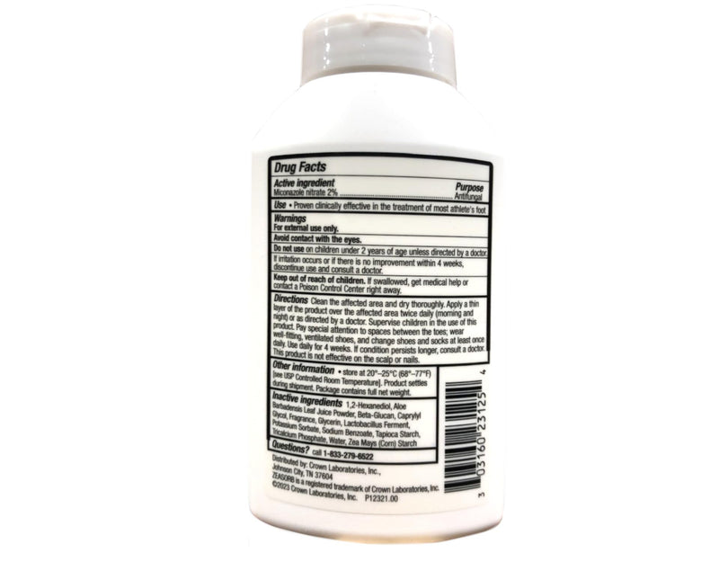 Zeasorb Super Absorbent Powder Antifungal Treatment, Athlete's Foot 2.5 oz (71 g)(Pack of 6)