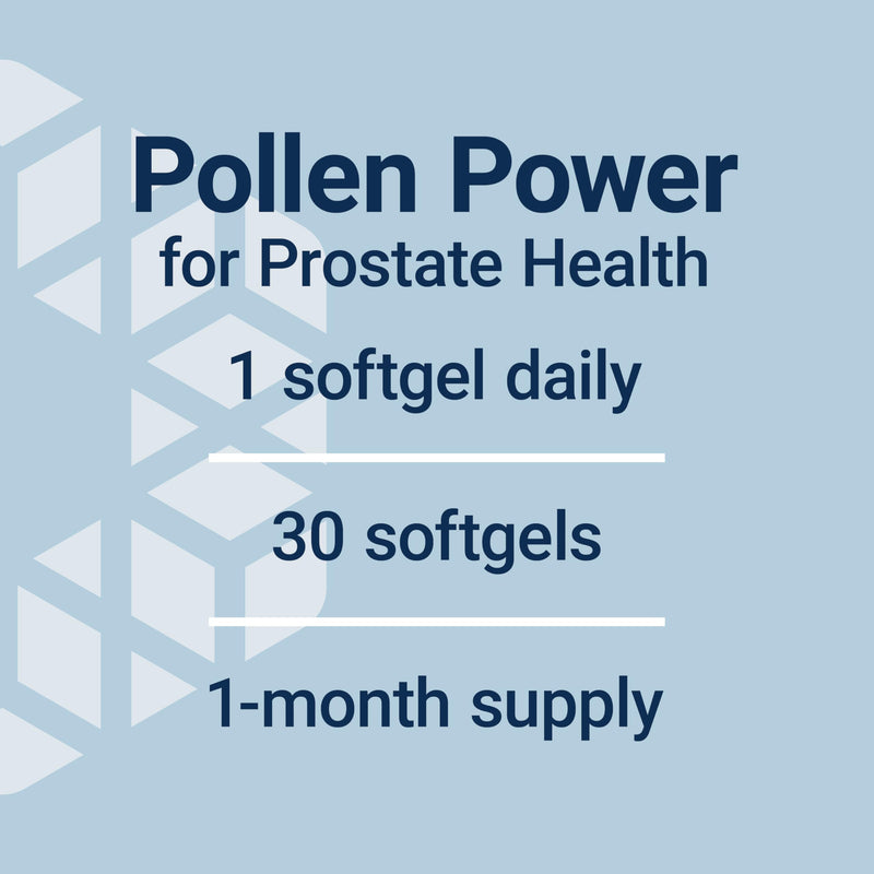 Life Extension Triple Strength ProstaPollen, 30 Softgels | Supports Prostate Health & Function, Flower Pollen Extract, Gluten-Free, 1 Daily