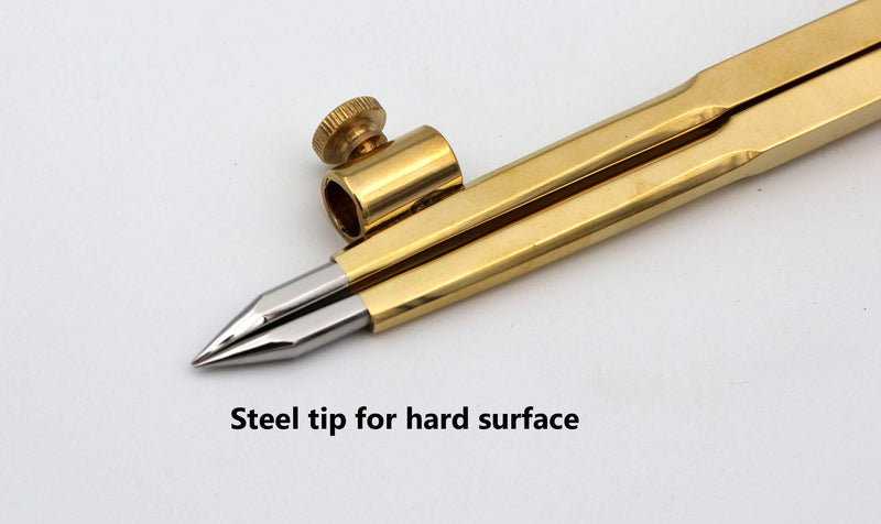 5MoonSun5's 8 Inch Large Pencil Marking Compass Circle Leather Scratch Compass Maker Scriber Marking Wing Divider, Ideal for Drawing Circles, Scribing Wood Metal, Drafting,Map Plotting with wooden box - BeesActive Australia