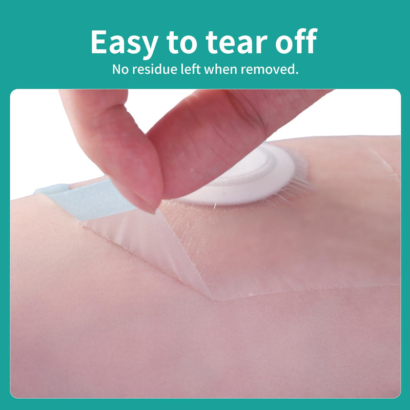 Baby Belly Navel Patches, Belly Button Shaper with Cotton Pads, Waterproof Umbilical Patch, Infant Essentials Must Haves (14PCS 10 * 10CM) 14PCS