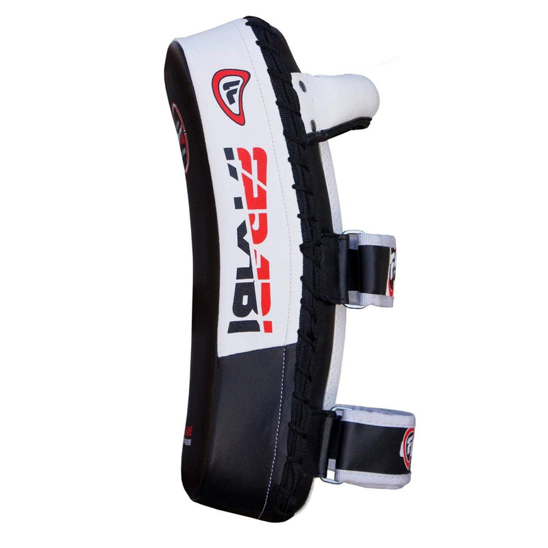 Farabi Thai Pad Training Kick Pad Curved Coaching Pad Kicking Mix Martial Arts x 1 Single Unit Black