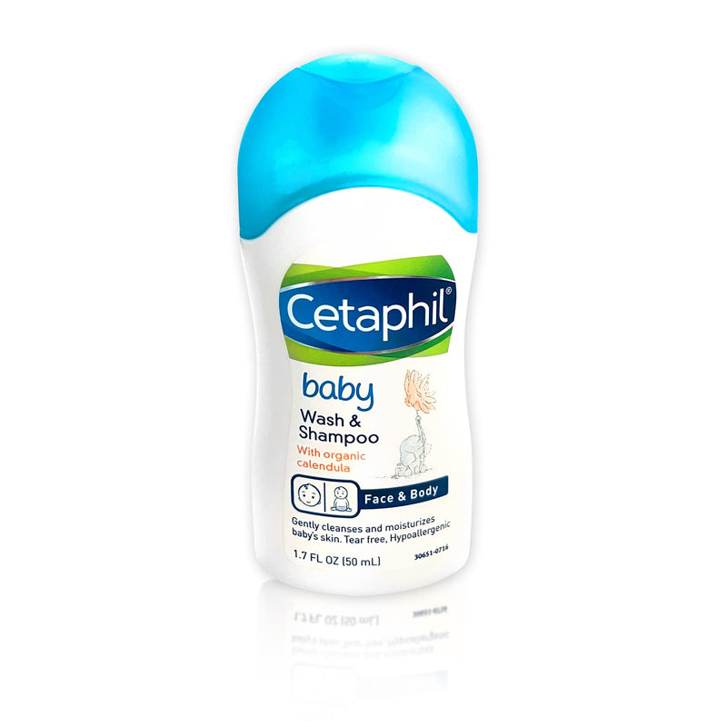 Baby Shampoo and Body Wash by Ceta phil, Travel size, Bulk, Tear free, Hypoallergenic, (Pack of 6), 1.7 fluid_ounces - BeesActive Australia