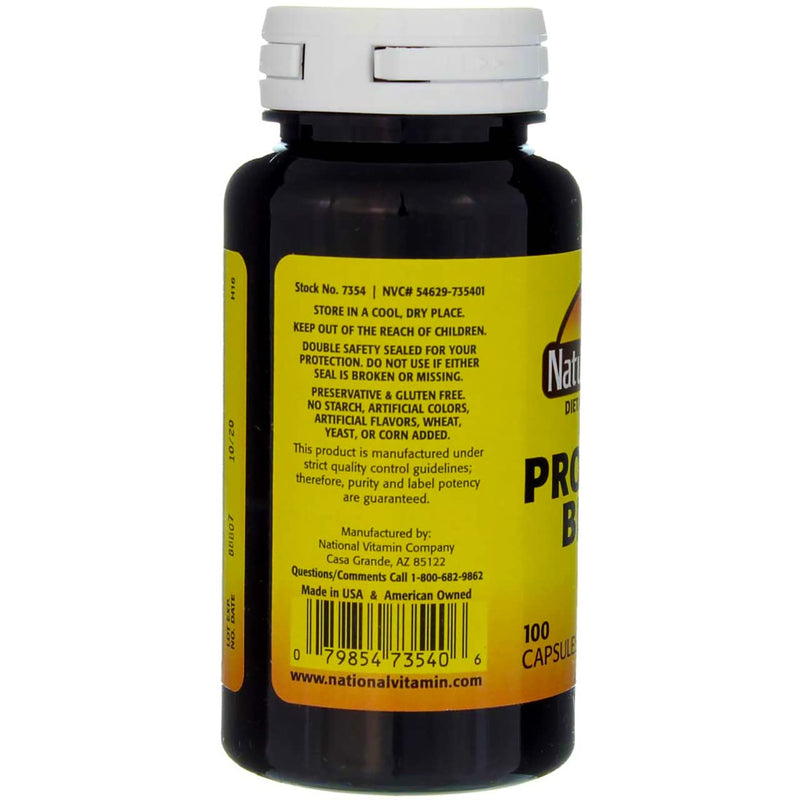 Nature's Blend Probiotic Blend, 100 Capsules (Pack of 3)