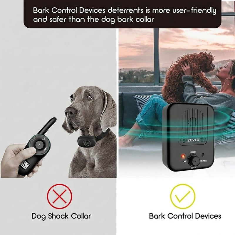 Anti Barking Device for Dogs, Ultrasonic Dog Bark Deterrent Devices, Dog Barking Deterrent Devices,3 Modes Ultrasonic Bark Box, Dog Barking Stopper Long Range, for Indoor & Outdoor Use