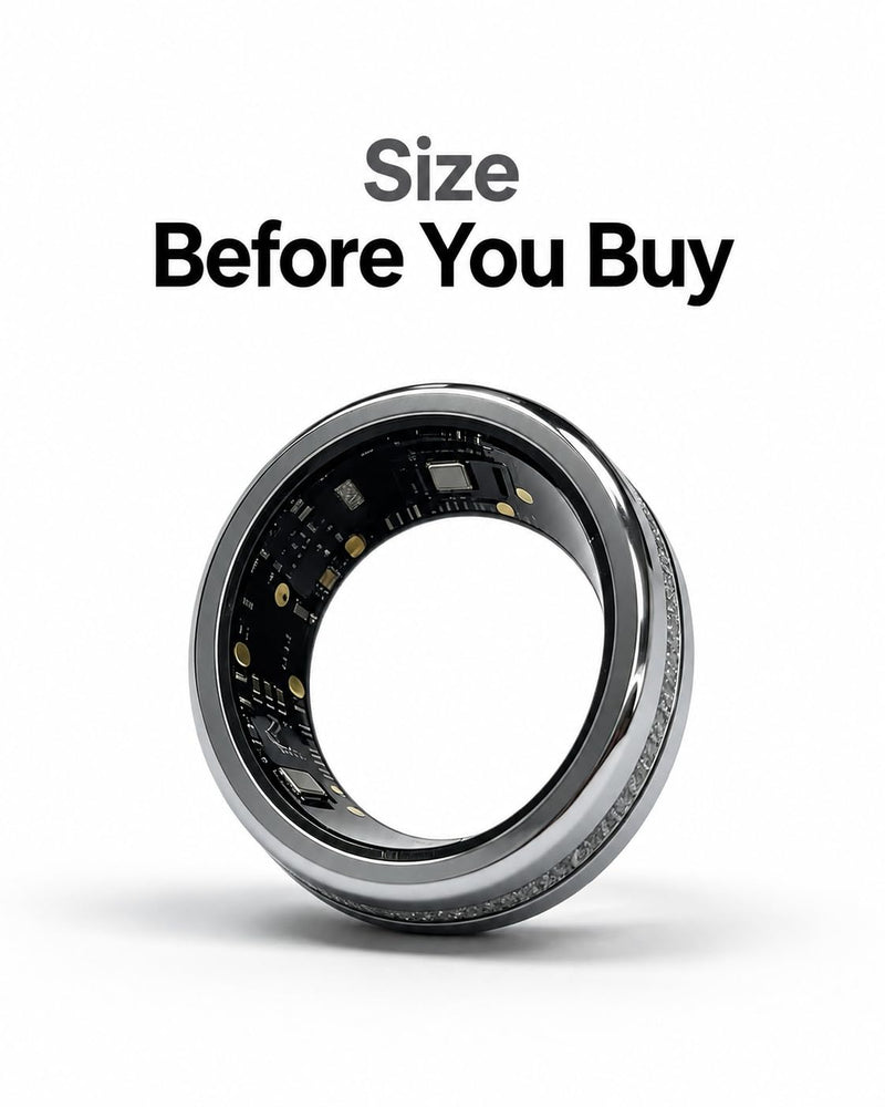 Smart Ring for Women & Men, Smart Ring Sleep Tracker, No Subscription