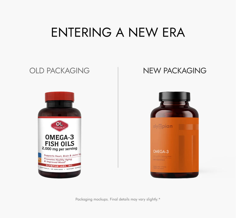 Olympian Labs Mega Omega 3 Fish Oils, 60 sevings,3148 1000mg 60 Count (Pack of 1)