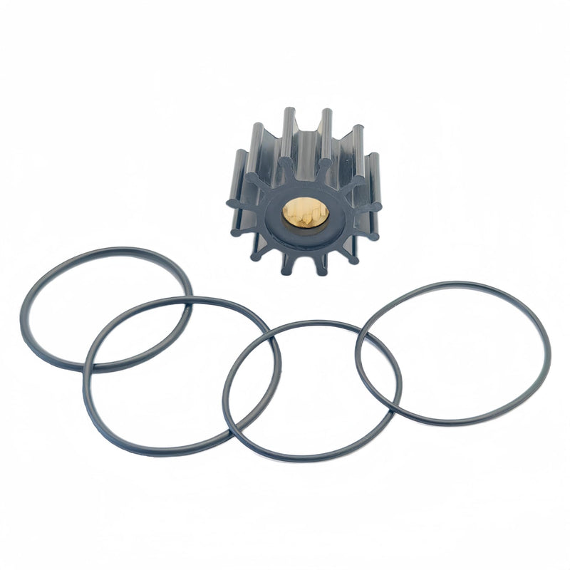 3858256 Sea Water Pump Impeller Kit Replace Volvo Penta 3.0 4.3 5.0 5.7 7.4 8.1 L and OMC 3.0-8.2L Marine Boat Engines 21951346 - BeesActive Australia