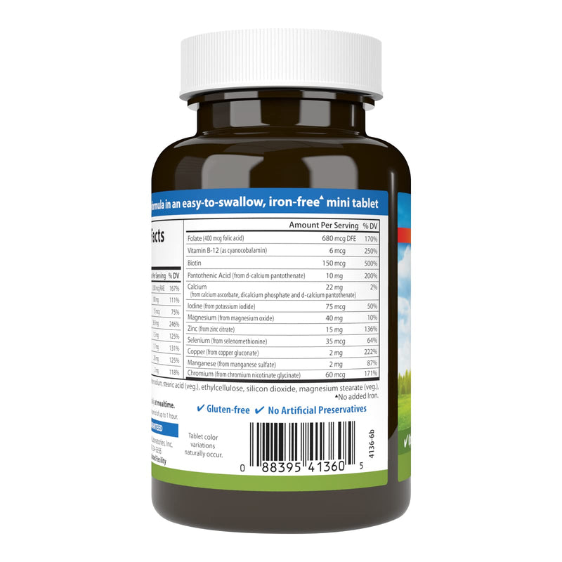 Carlson Mini-Multi, Small Multivitamin Tablets, 250 Mini Tablets | Vitamins & Minerals; Optimal Wellness; Mini Multivitamins; Multivitamin Mini Tabs; Easy to Swallow